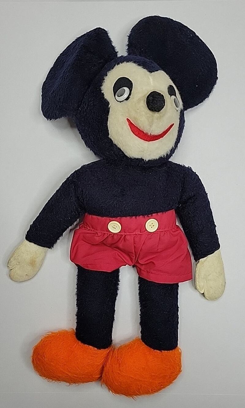 1930s Mickey Mouse Doll – McCall Style Vintage Disney Toy 20”